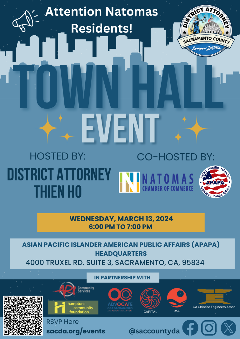 Town Hall with DA Thien Ho